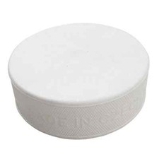 White Ice Hockey Puck - 6oz -