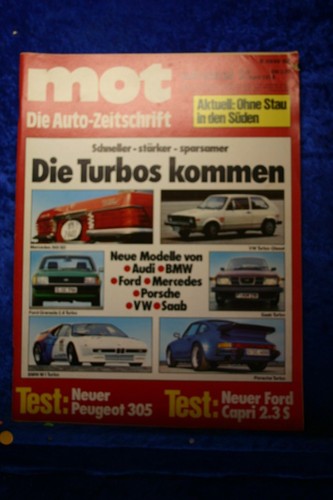 Mot ford capri 3 - 8/78,