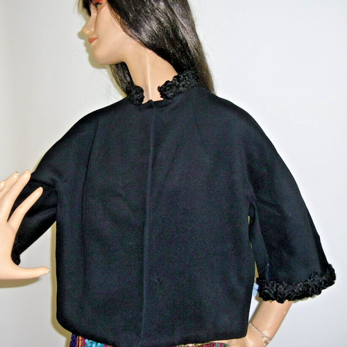 Vtg 50s cropped swing black - 50s,