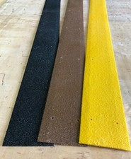 Anti Slip GRP Strips for slippery decking and ramps. 90mm wide. Free screws 