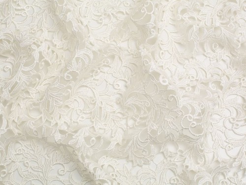 Heavy guipure lace fabric - lace,