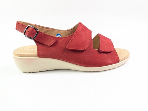 Hotter easy red - ii, leather
