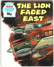 The Lion Face East - War comic Picture library #1776 from 1980 - combined P&P