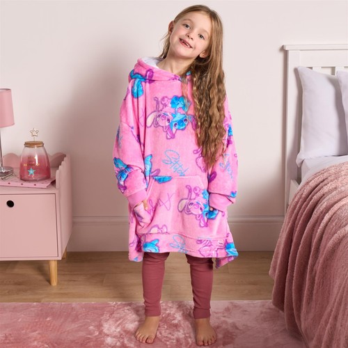 Stitch hoodie blanket sherpa - stitch,