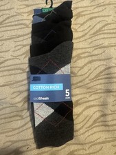 M&S Men's Cotton Rich Socks