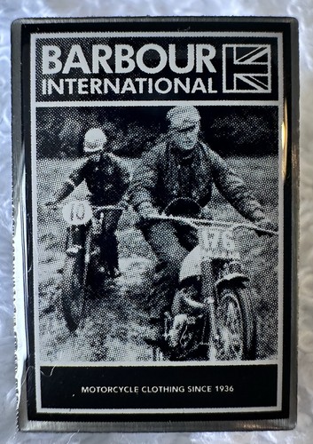 Barbour international pin - barbour,