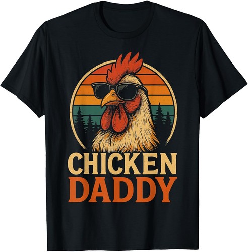 Vintage chicken dad farmer - vintage,