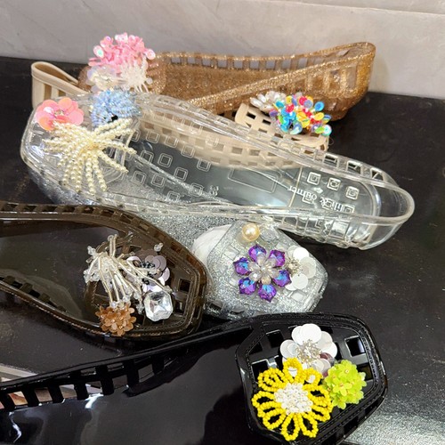 Jelly clear pvc ballet - jelly, flats