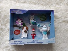 The Elf On The Shelf Santaverse Ornament Collection 5 Figures Brand New
