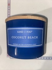 Sand And Fog Coconut Beach 340 G Hand Scented Candle Christmas Gift Free Post
