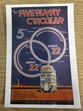 Mumbles Railway Cards Collection Try The Five Penny Circular Blackpool Postcard