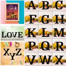 Wooden Letters Sizes 8cm Small