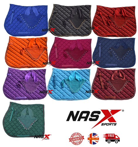 Saddle pad matching set - &, fly