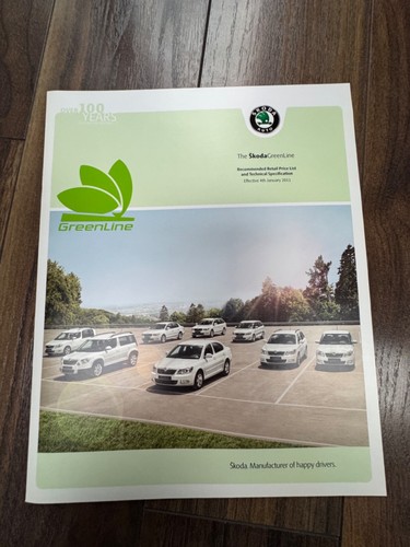 Skoda greenline range 2011 - greenline,