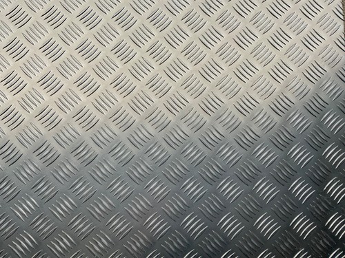 Aluminium bar tread - aluminium,