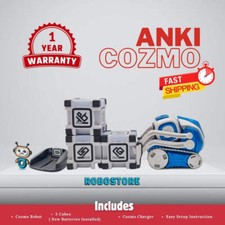 🤖 G-B Anki Cozmo Robot Interstellar Blue Pet with case Educational toy gift for