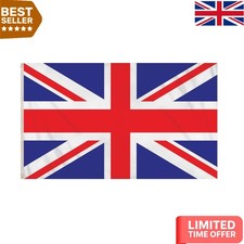 Pack union jack flags 5ft - union,