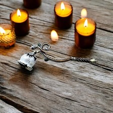 Elegant Brass Candle Snuffer