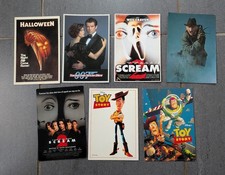 Retro Movie Postcards. 1980s