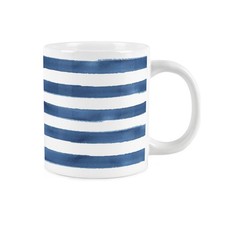 Horizontal blue white - blue,