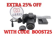 Canon 750D Camera DSLR 24.2MP with 18-55mm, Shutter Count 18301 Good REFURBISHED