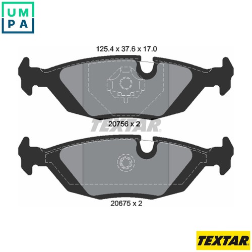 Brake pad set - brake, disc