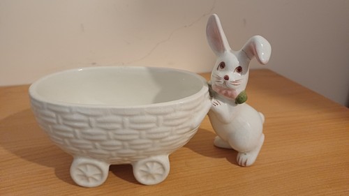 Bunny cart cute easter - bunny,