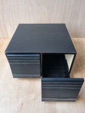 Vintage Wooden CD Storage