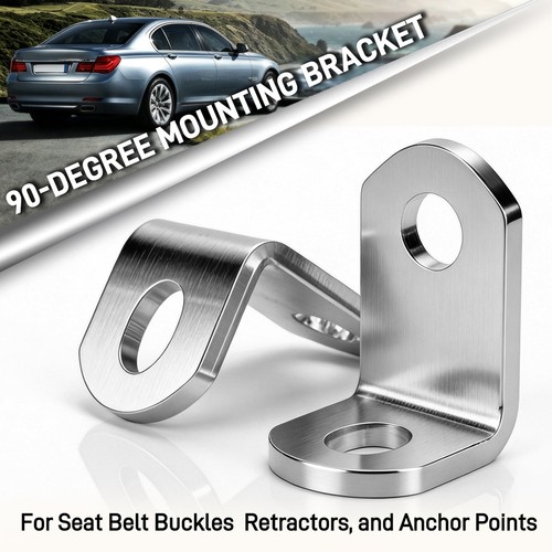 Seat belt right angle mounting - seat,