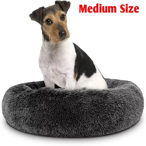 Dog bed donut soft - donut, plush