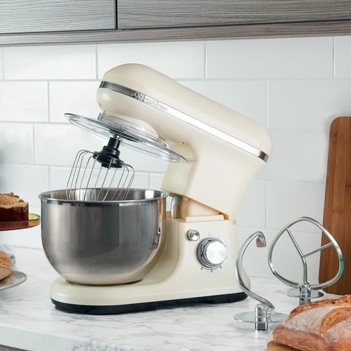 Open kitchen stand mixer - open,