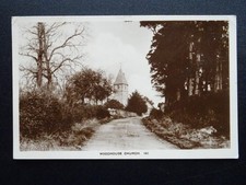Leicestershire OLD WOODHOUSE St Mary-in-the-Elms Church c1930s RP Postcard