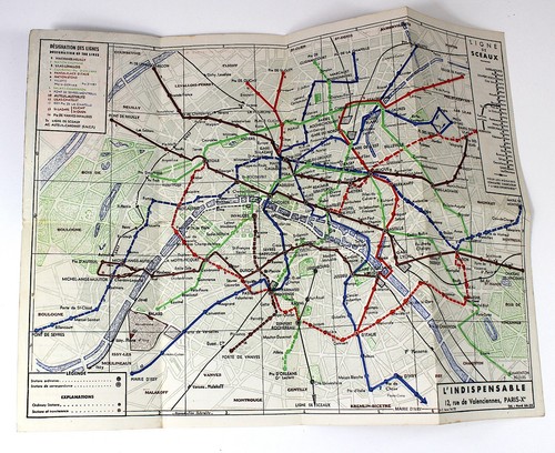 Vintage paris metro - vintage,