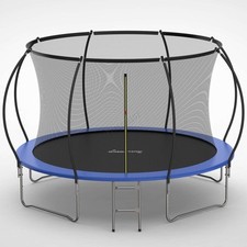 SPARE REPAIR Trampoline 12FT with Enclosure Safety Net for Kids Toddler Backyard