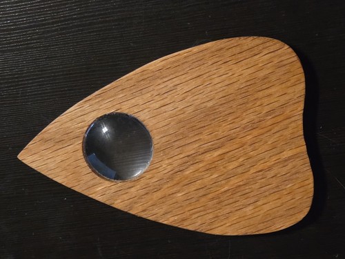 Oak low glider ouija board - ouija,