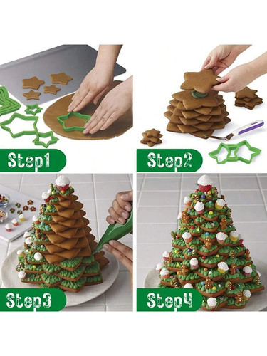 10pcs gingerbread cookie - gingerbread,