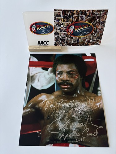 Carl weathers person signed - weathers, in-person