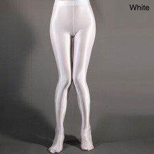 Womens Shiny Glossy High Waist