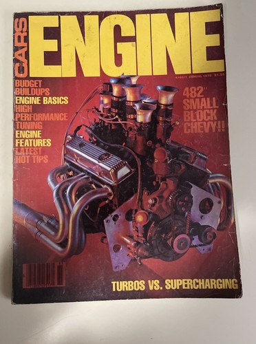 Cars magazine 1978 - magazine, engine