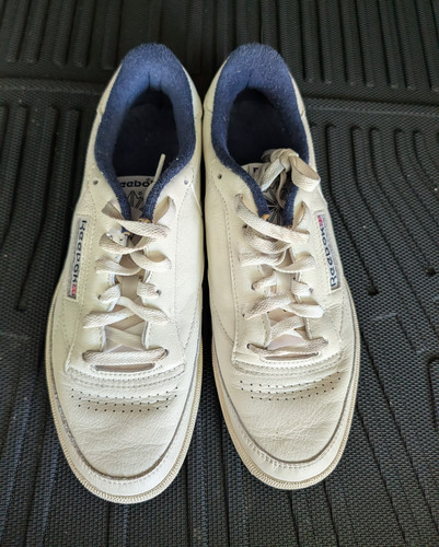 Reebok men white - white, low