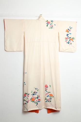 Vintage japanese kimono floral - vintage,