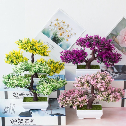 Artificial bonsai potted plant - bonsai,