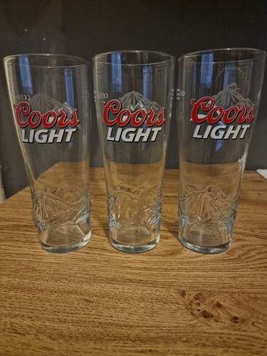 Coors light pint - pint, glasses