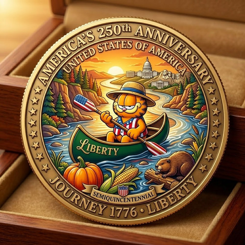 Usa 250 years - usa, garfield