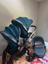 icandy peach double twin peacock