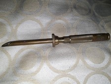 vintage brass grease gun