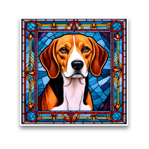 Beagle puppy dog faux - beagle,