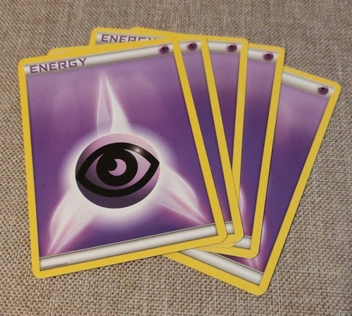 Psychic purple energy cards - psychic,