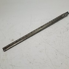 3/4" Hand Tapered Roughing Reamer, 3 Segregated Triangle, Straight Fluted. Used