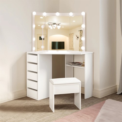 Corner vanity makeup - corner,